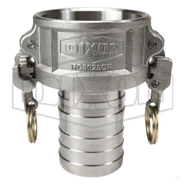 Dixon 3 EZ BOSSLOCK CPLR x 2.5 CRIMP SHAN RC3025EZCR - main